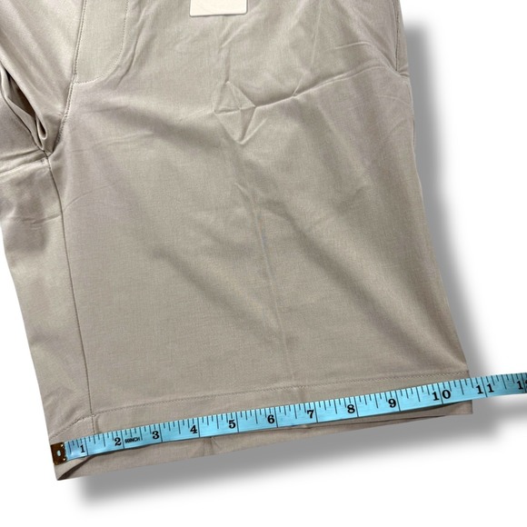 NWT Peter Millar Shackleford Performance Hybrid Short Mens Size 34 Khaki - $108 - Picture 12 of 14